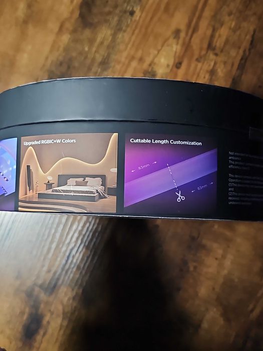 Govee H61E5 COB Strip Lights Pro 3m Taśma LED WiFi Bluetooth, RGBICW