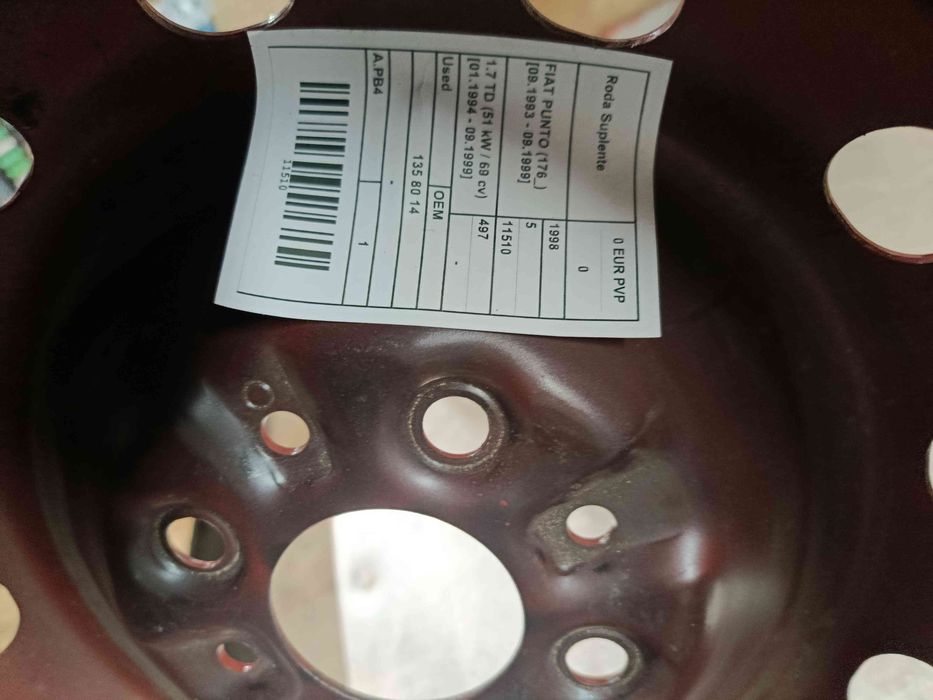 Pneu suplente FIAT Punto (176_)