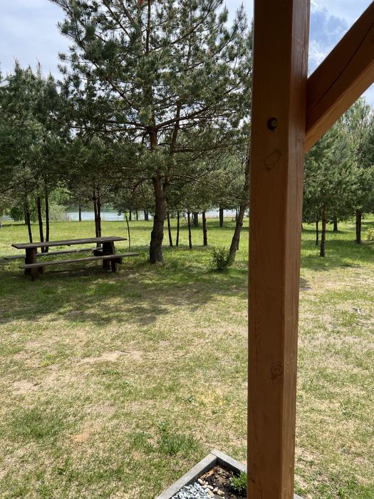 Domek nad jeziorem na Kaszubach