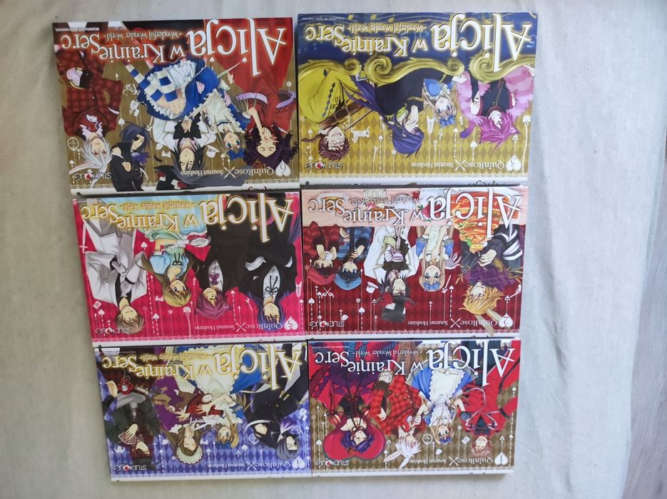 Manga Alicja w Krainie Serc  - cała saga