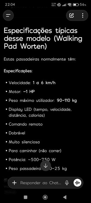 Passadeira dobrável para caminhar447081171419156483