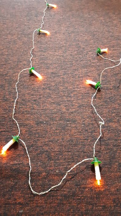 Гирлянды на ёлку СССР