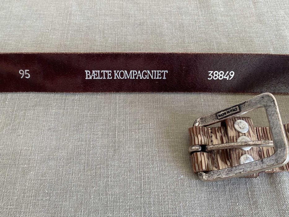 Pasek Bælte Kompagniet Denmark