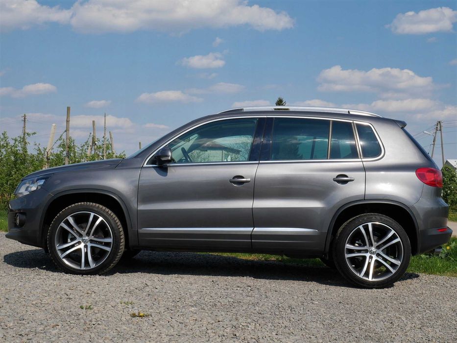 Бампер комплектный передок VW Tiguan R-line рестайлинг разборка Тигуан