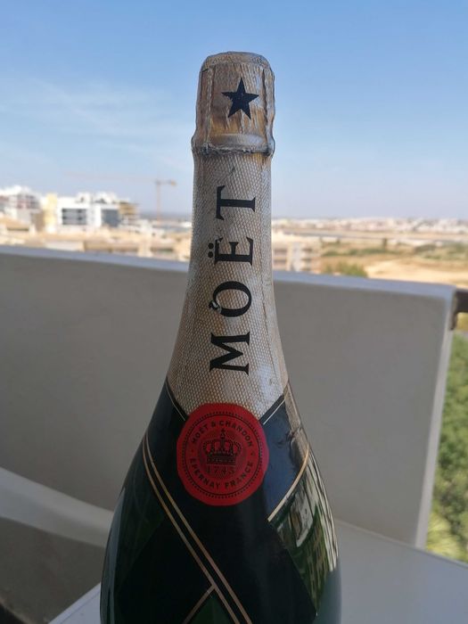 Garrafa Champanhe Moet Chandon decoraçao