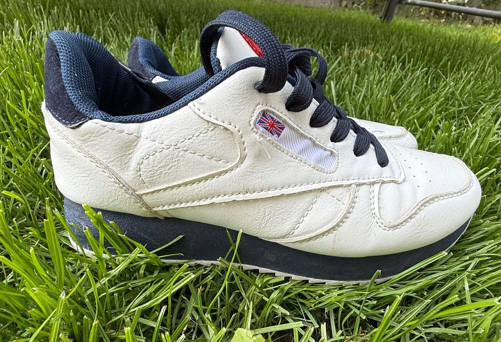 BIALE SNEAKERSY DAMSKIE BUTY SPORTOWE na  platformie sznurowane r 36