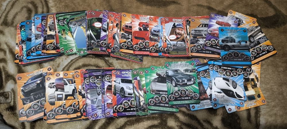Продам карточки трансформер и супер гонки