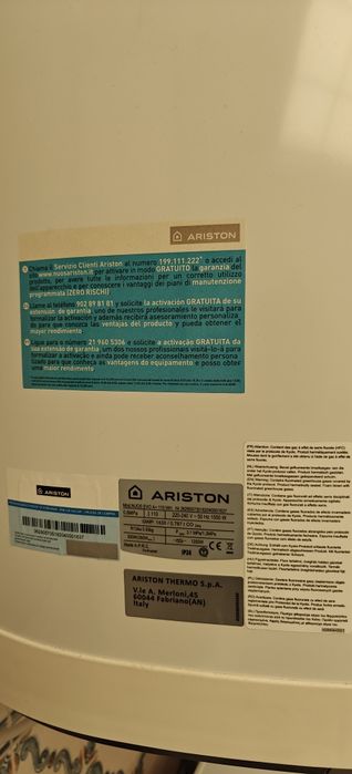 Bomba calor Ariston Nuos 110L