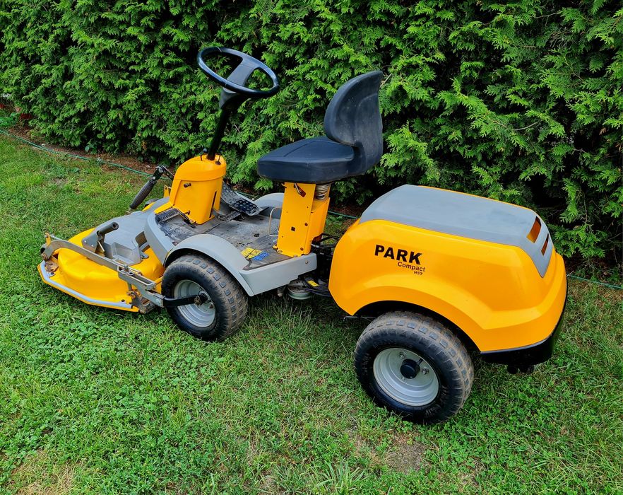 Traktorek kosiarka STIGA PARK compact 15.5km mulczer NOWY Agregat tnacy piekny zadbany stan BEZ wkładu