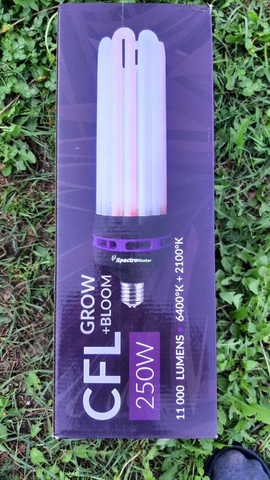 Lampa CFL 250W Grow + odbłyśnik GRATIS