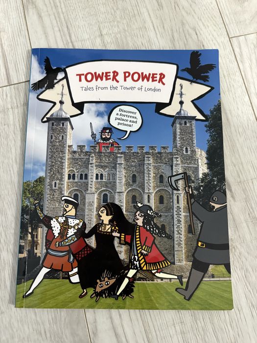 Książka dla dzieci zatytułowana „Tower Power