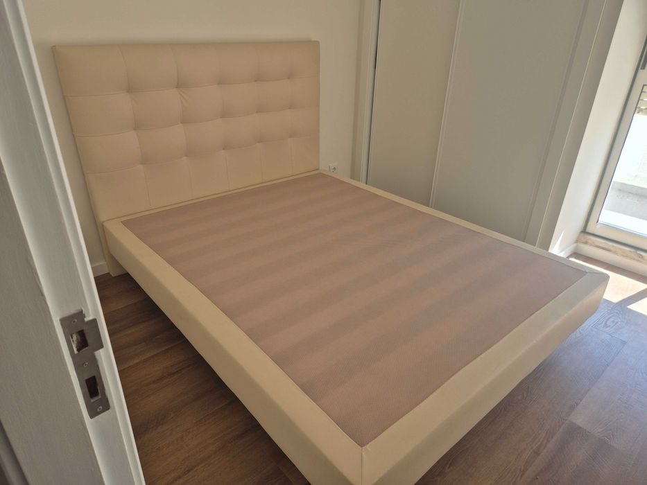 MOLAFLEXcama 160x200 com 2 colchões Hamarvik  sem cabeceira