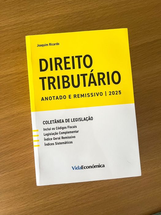 Livro Direito Tributário 2025 – Joaquim Fernando Ricardo