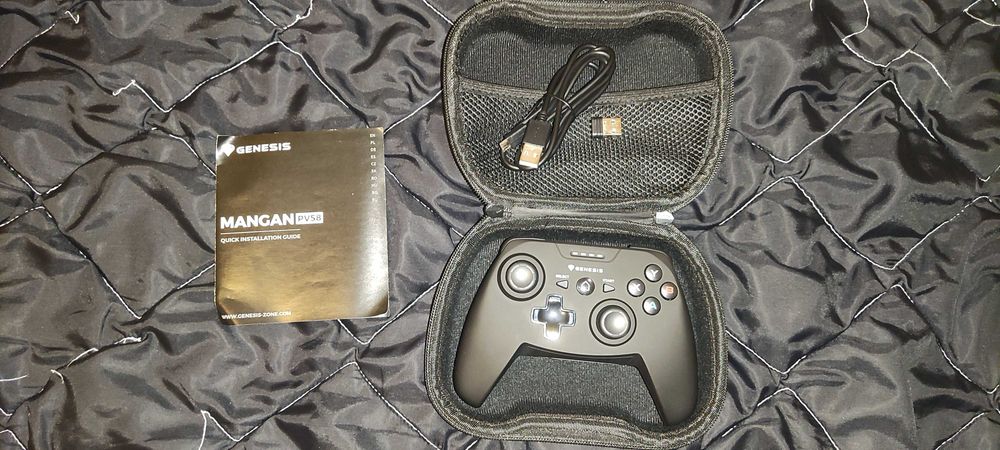Pad Gamepad Kontroler Genesis Mangan PV58 jak nowy + futerał