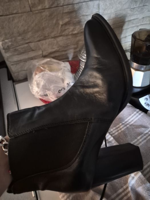 Botki czarne jak nowe