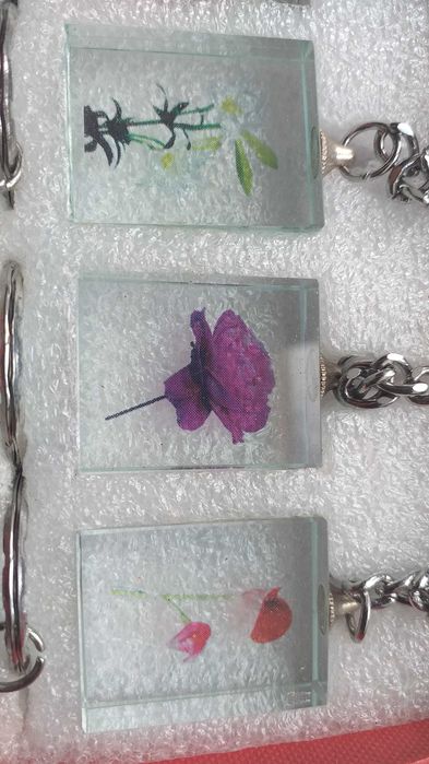 Porta-chaves - Flores + Signos - novos - portes incluidos