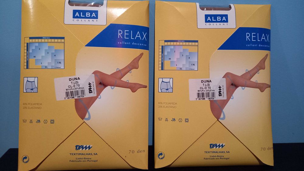Marca Alba - Collant Relax 70 den - fantasia - lycra - vários