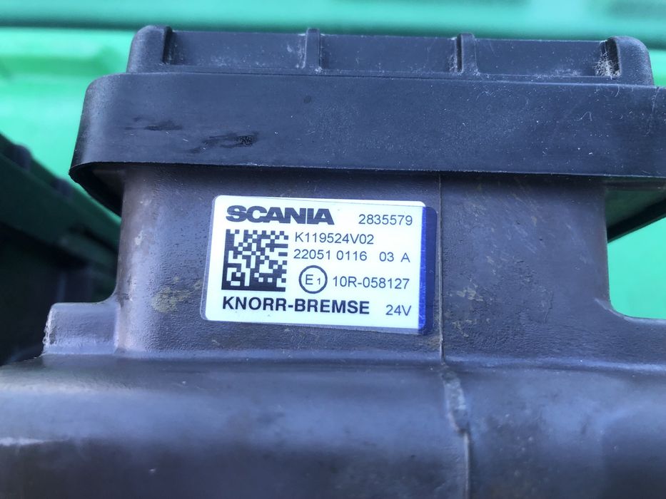 Zawór EPB Knorr-Bremse hamulca elektrycznego Scania