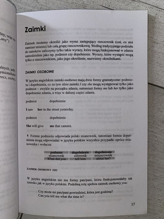 Gramatyka języka angielskiego buchmann