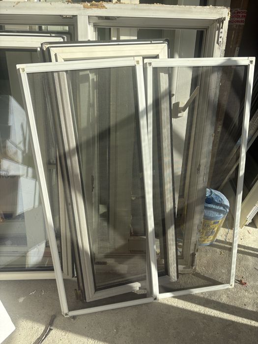 Moskitiera na okna i drzwi biala uzywana