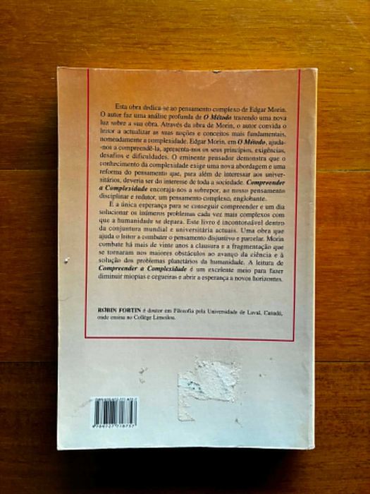 Compreender a Complexidade Introdução a O Método de Edgar Morin