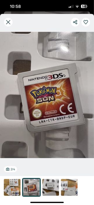Jogo nintendo 3ds pokemon sun