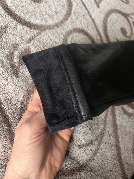 Шкіряні лосини штани утеплені РОЗПРОДАЖ