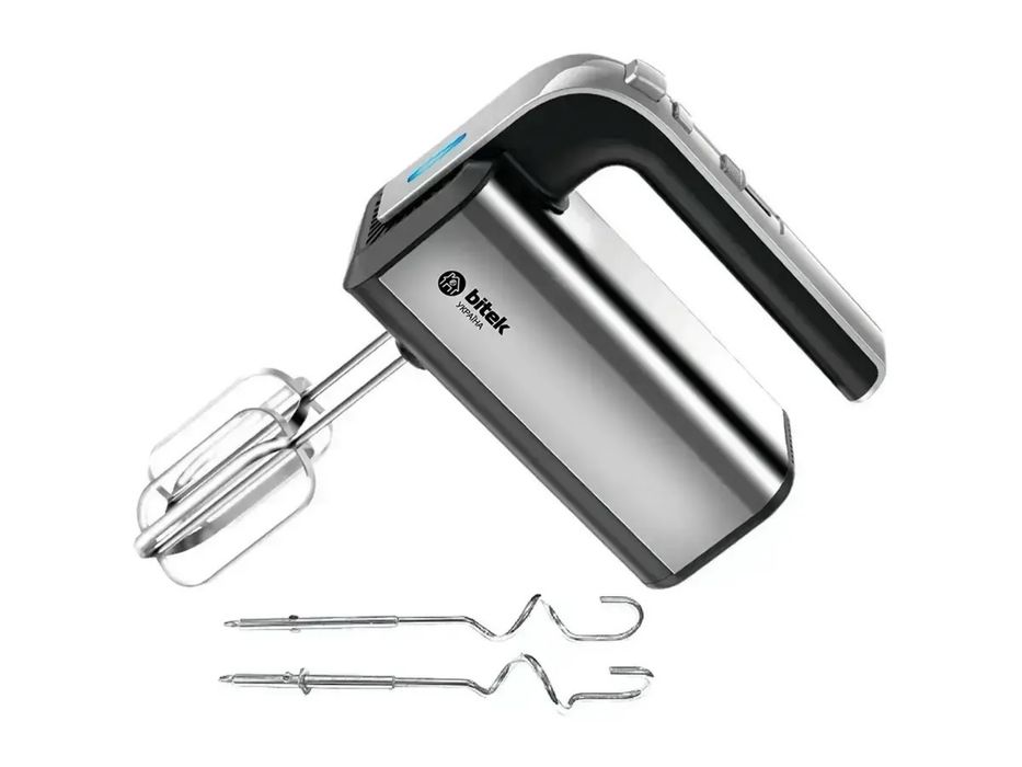 Міксер ручний 1600Вт BITEK BT-6664 5 швидкостей, режим турбо блендер