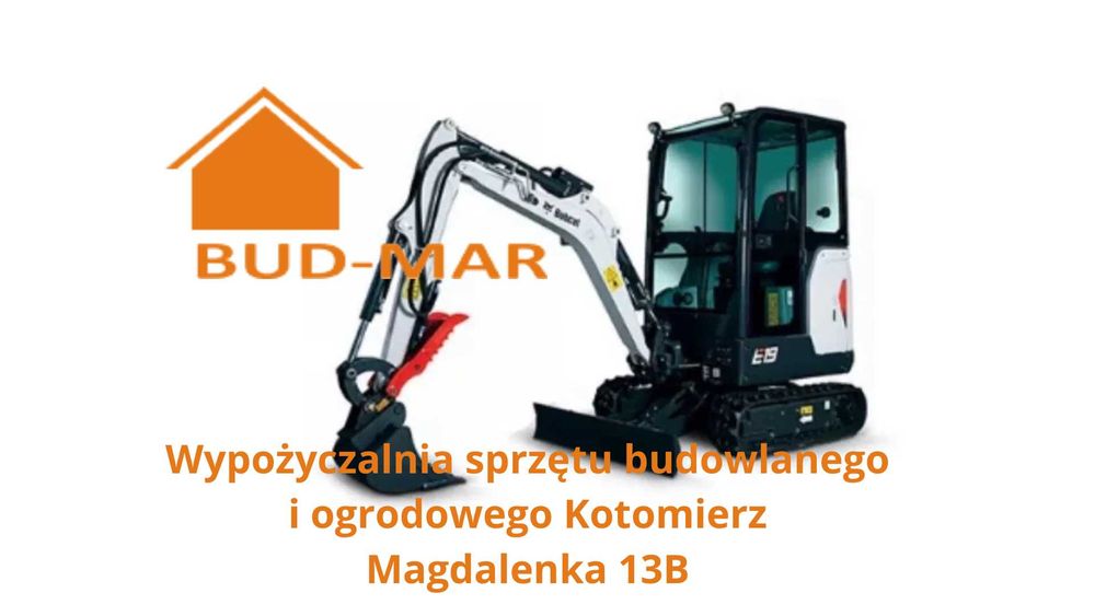 Wynajmę minikoparke bobcat e19 2 tony e10 1 tone mikrokoparke koparke