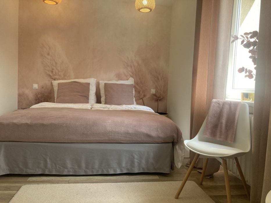 Łożko 180/200 z materacem