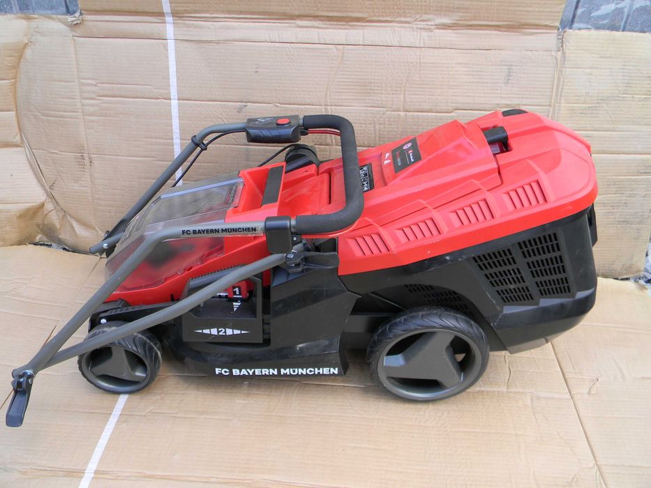 Kosiarka akumulatorowa GE-CM 36/36 Special edition fc Bayern munchen.