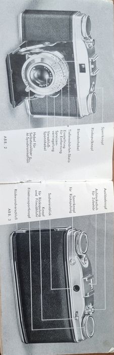 instrukcja obsługi aparatu Agfa Solinette II