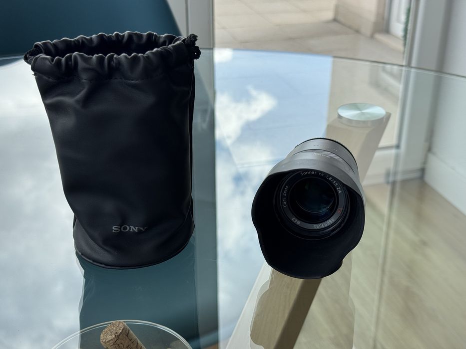 Lente Sony 55mm F1.8 Zeiss (SEL55F18Z) E-mount