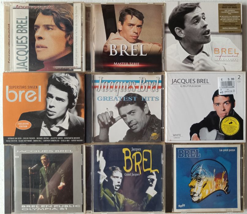Brel zestaw płyt CD.w stanie bdb