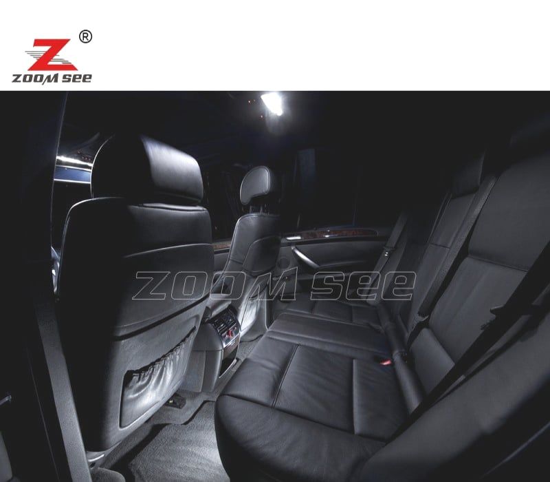 Kit completo de 22 lâmpadas LED interior BMW X5 E53 3.0i 4.4i 4.6is 4.8is 2000-2006