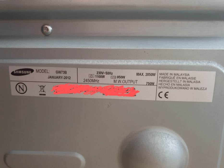 Micro-ondas Samsung GW73B com Grill