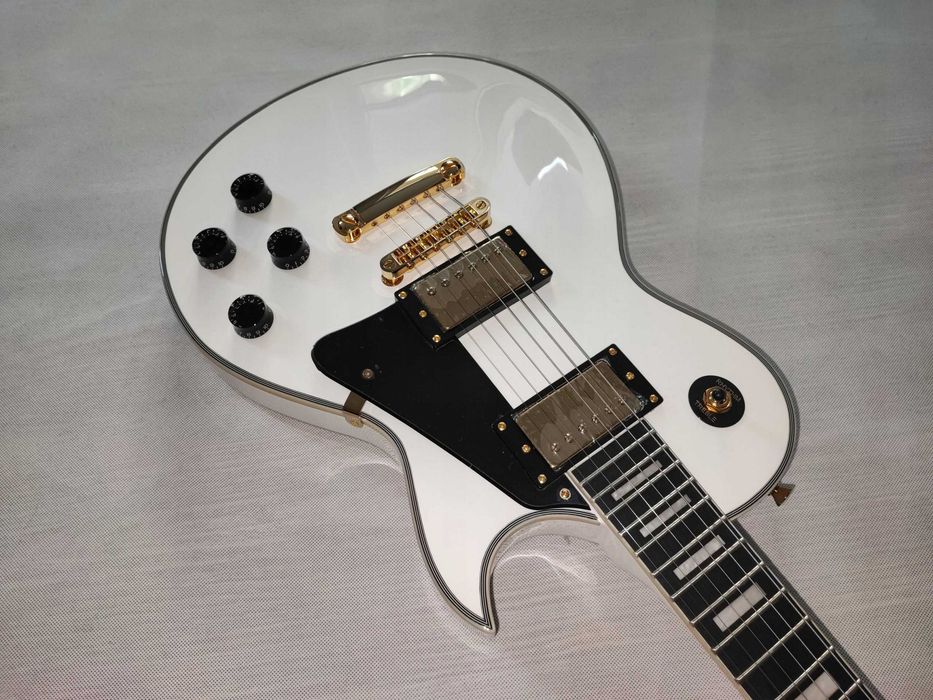 Harley Benton SC-500 WH gitara elektryczna LES PAUL - USTAWIONA