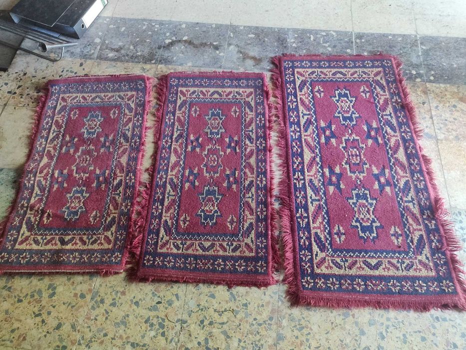 tapetes de vários tamanhos