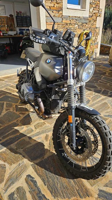 BMW R nineT Scrambler - Big Traill Enduro profissional
