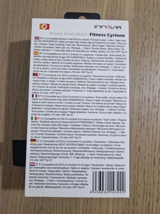 Innova Fitness Cyclone smartwatch