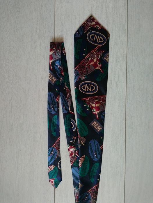 Краватка галстук з принтом