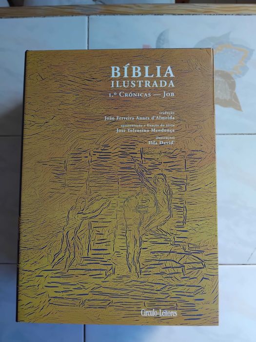A BÍBLIA ILUSTRADA - 8 LIVROS - ESPECIAL PARA COLECIONADORES