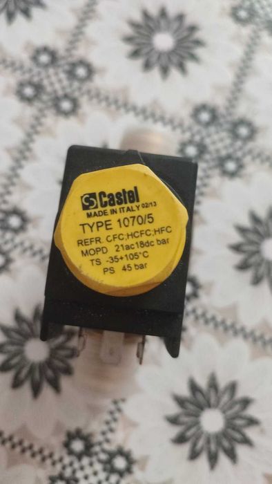 Электромагнитный соленоидный клапан для холодильных установок