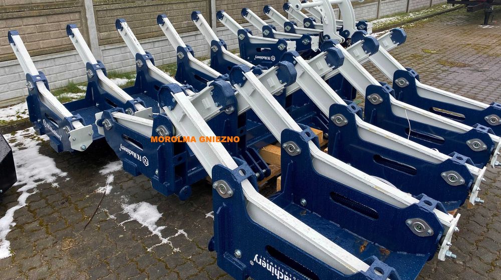 Brona leśna zgrabiarka do gałęzi drzew FK MACHINERY grabie leśne spych