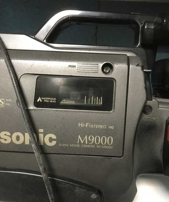 Видеокамера Panasonic M9000 формат VHS робоча БЕЗКОШТОВНА ДОСТАВКА олх