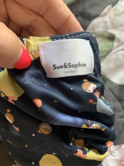 Pielucha wielorazowa kieszonka OS wzór Mały Książę