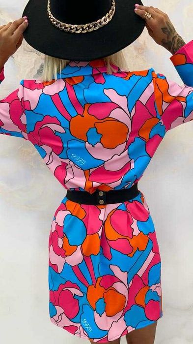 Sukienko marynarka niebieska od Lola Bianka