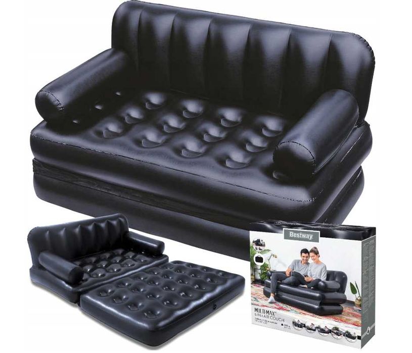 NOWA Sofa dmuchana Materac 5w1 Duża Bestway