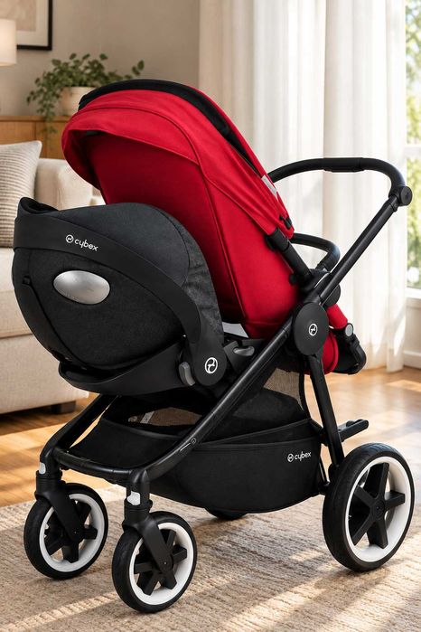 Carrinho Cybex Balius M, Ovo Cybex Platinum e Isofix