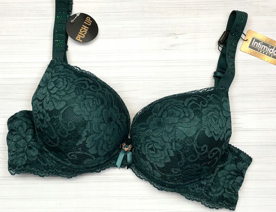 intimidao 75c biustonosz duży push-up powiększa biust